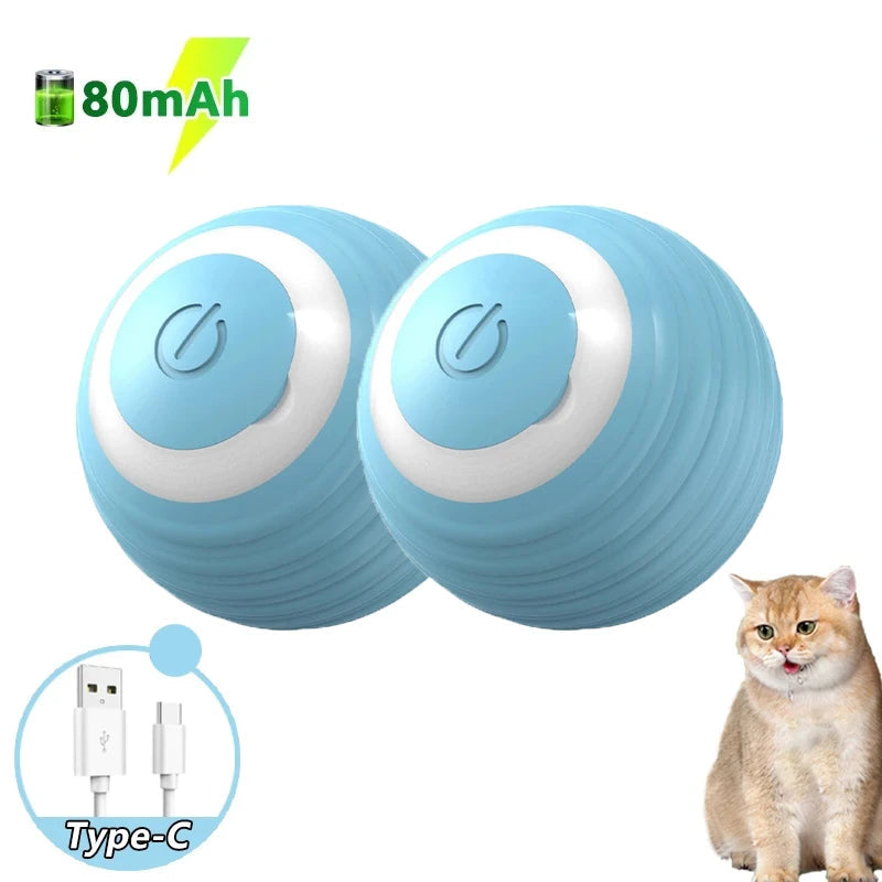 Balle d'Intérieur Interactive pour Chat