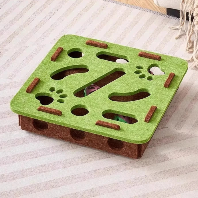 Jouet Puzzle Interactif pour Chat