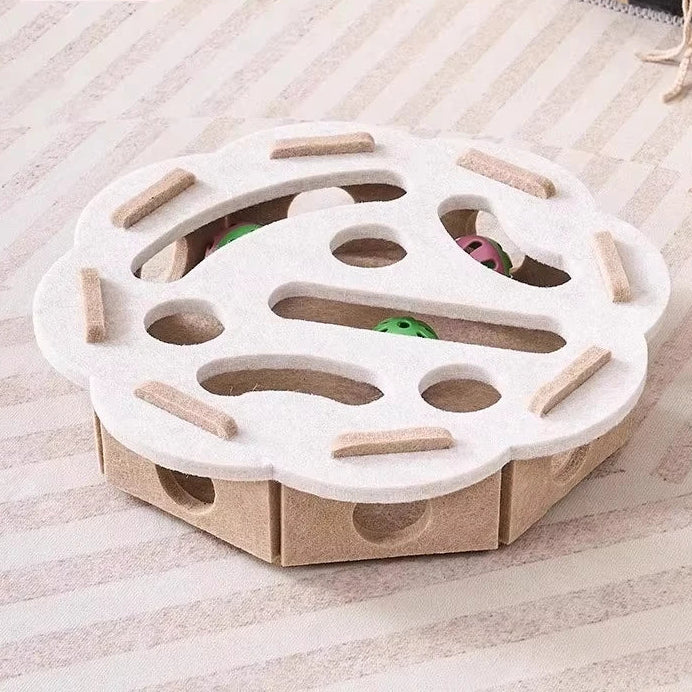 Jouet Puzzle Interactif pour Chat