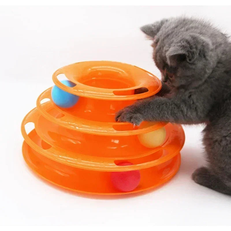 Tour Balles Roulantes pour Chat