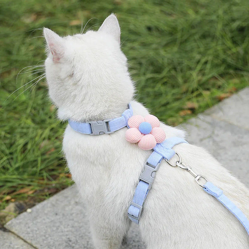 Harnais Fleur pour chat