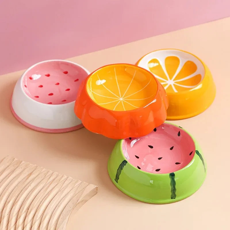 Bol Fruit Design pour Chat