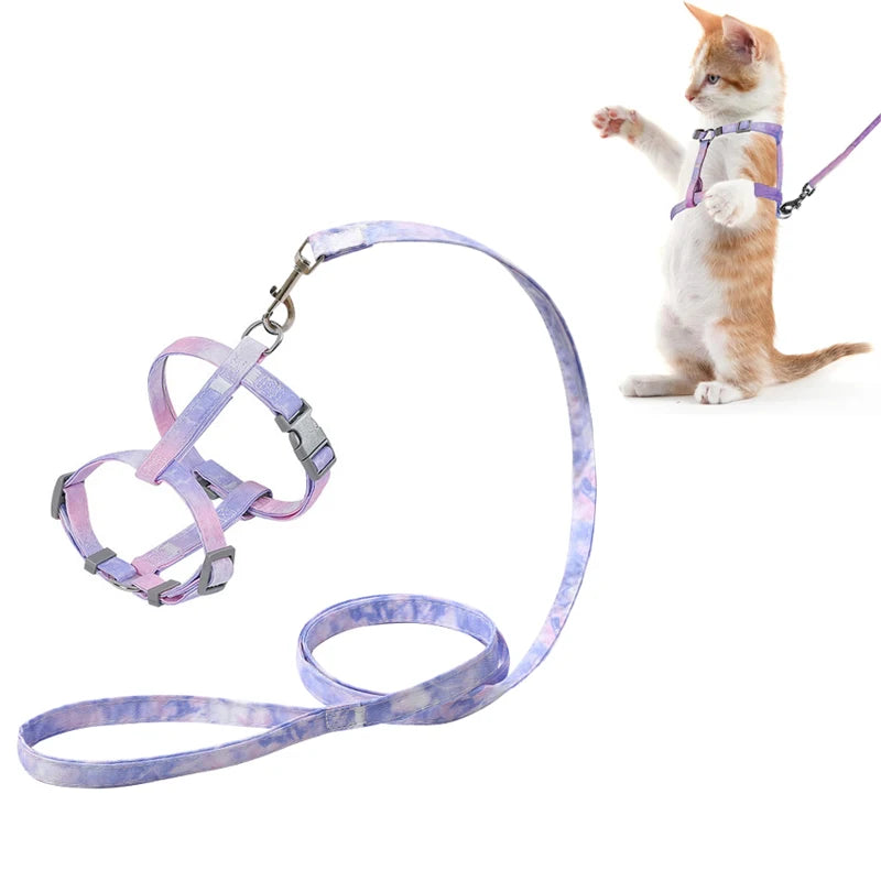 Harnais pour Chat Multi Couleurs