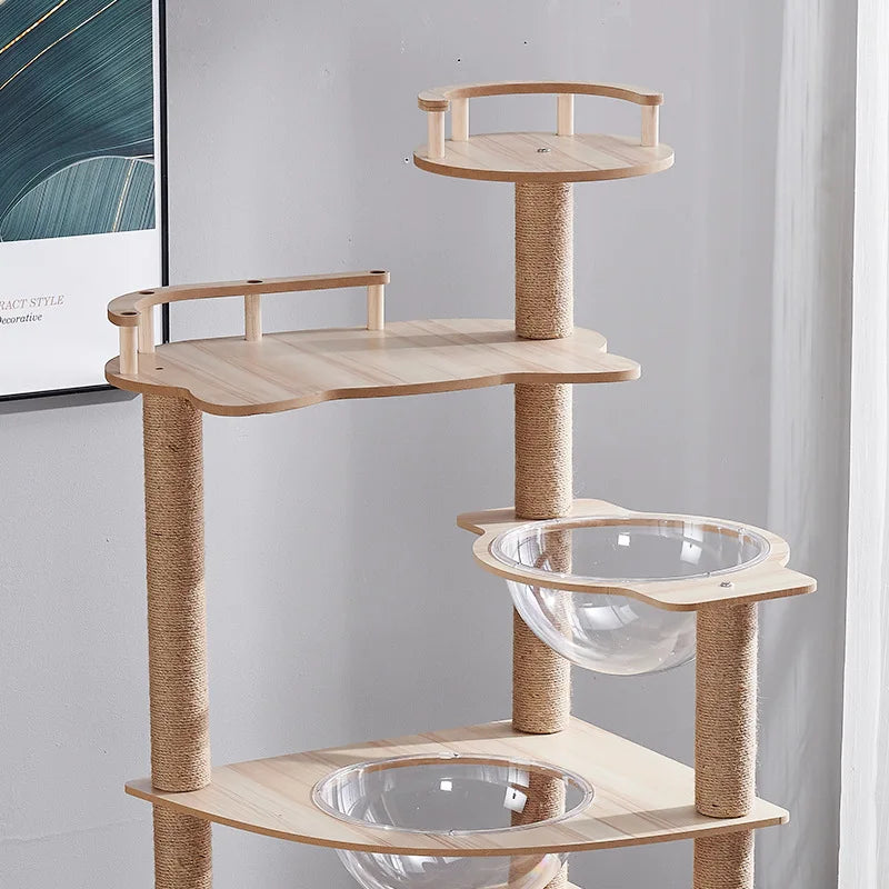 Tour à Chat en Bois
