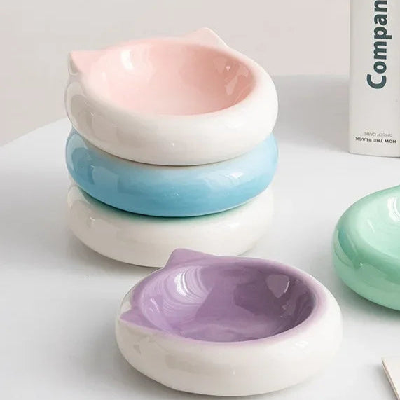 Gamelle Chat en Céramique