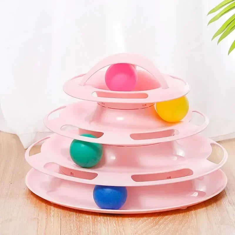 Tour Balles Roulantes pour Chat