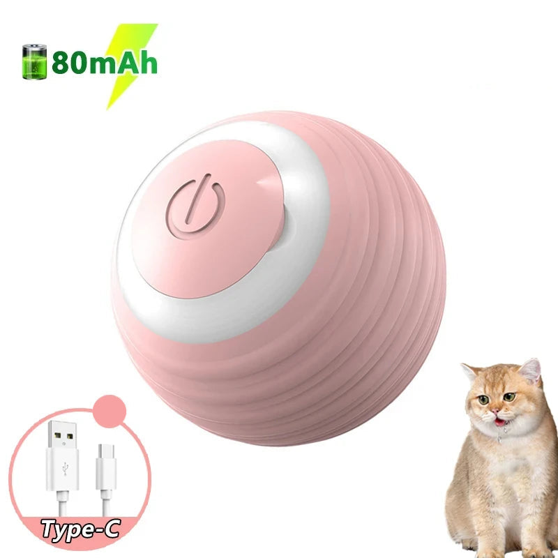 Balle d'Intérieur Interactive pour Chat