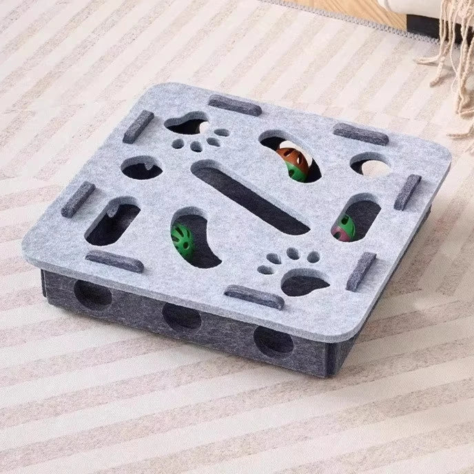 Jouet Puzzle Interactif pour Chat
