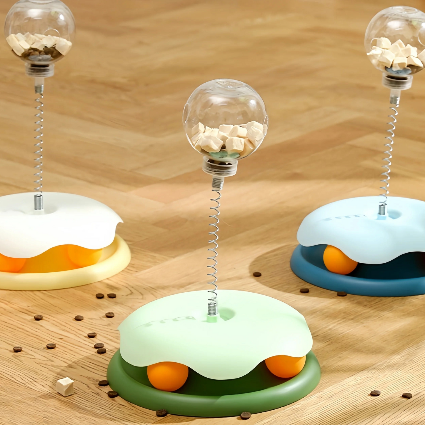 Jouet Distributeur de Nourriture pour Chat