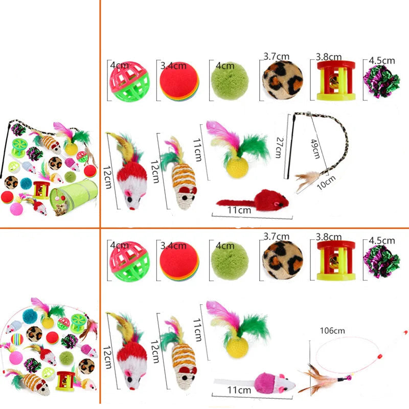 Kit De Jouets Interactifs pour Chat