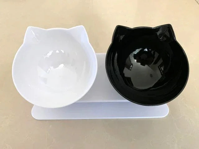 Bol Double pour Chat Anti-dérapant