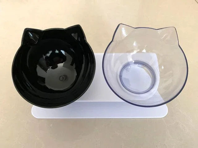Bol Double pour Chat Anti-dérapant