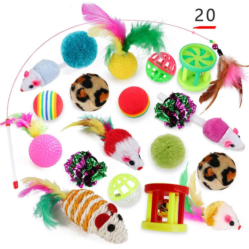 Kit De Jouets Interactifs pour Chat