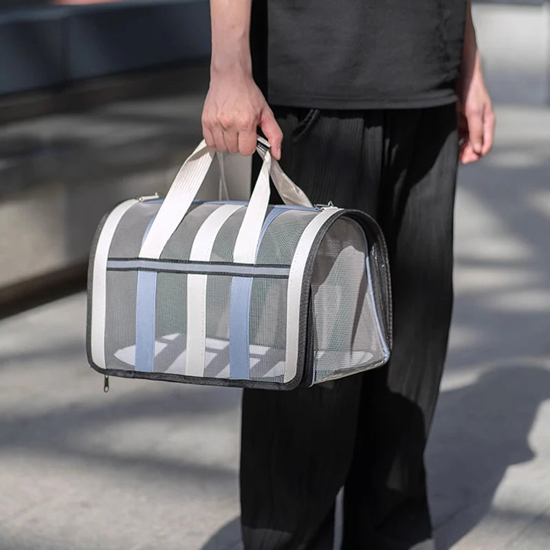 Sac de Transport pour Chat en Toile