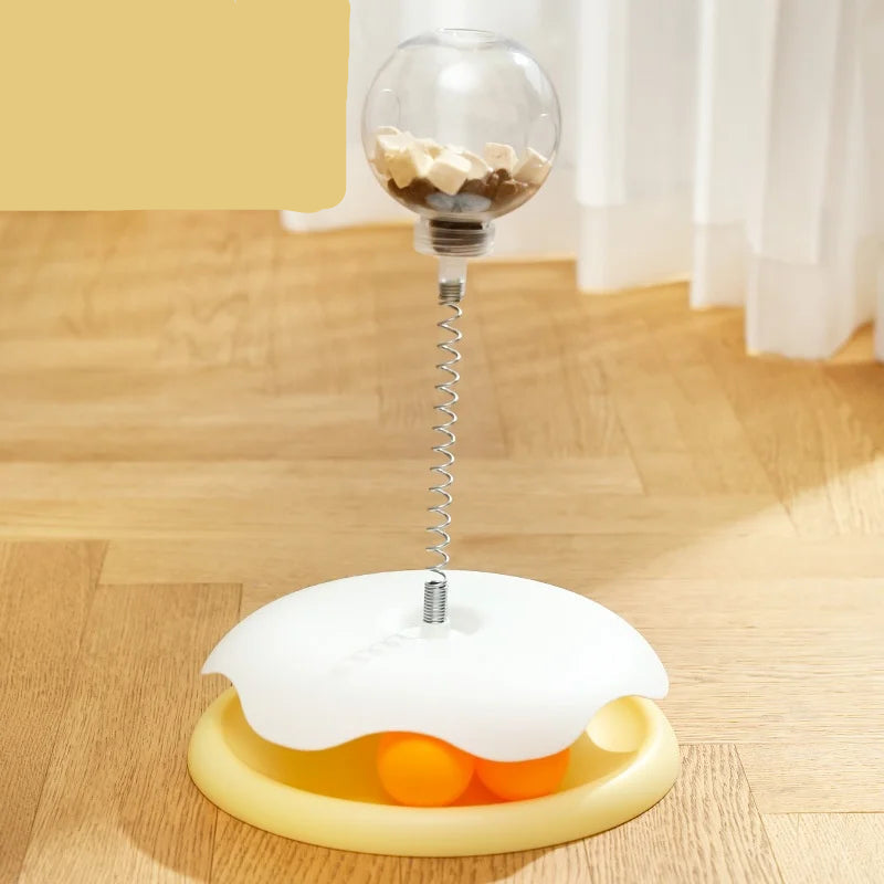 Jouet Distributeur de Nourriture pour Chat