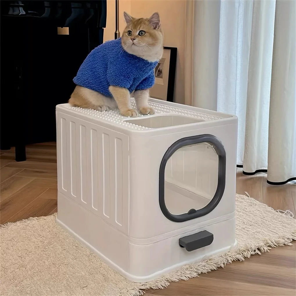 Bac à Litière Tiroir pour Chat
