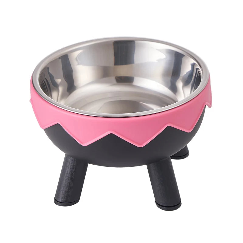 Gamelle Colorée et Surélevée pour Chat