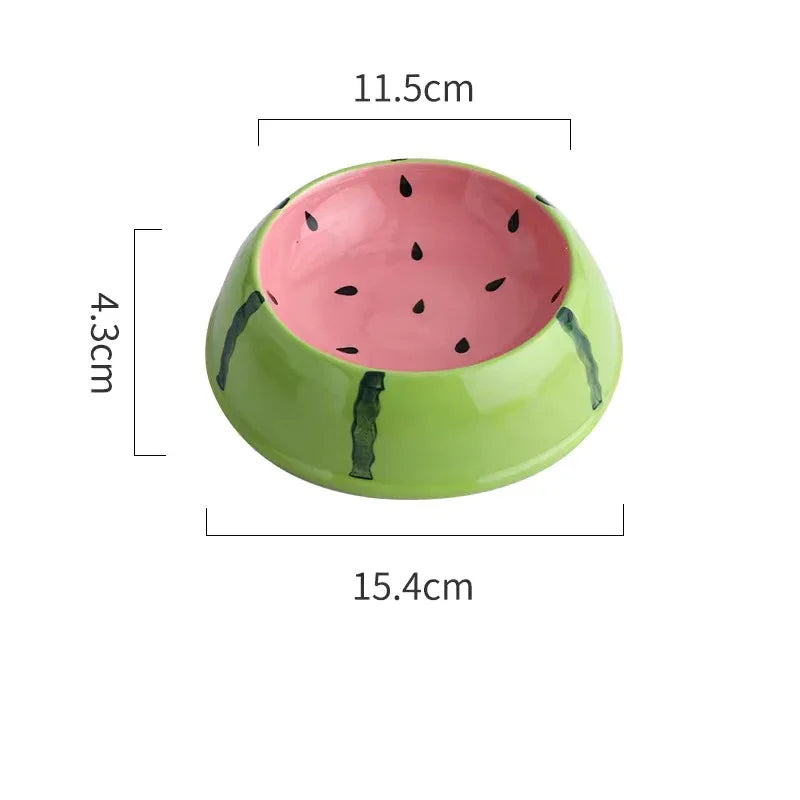 Bol Fruit Design pour Chat