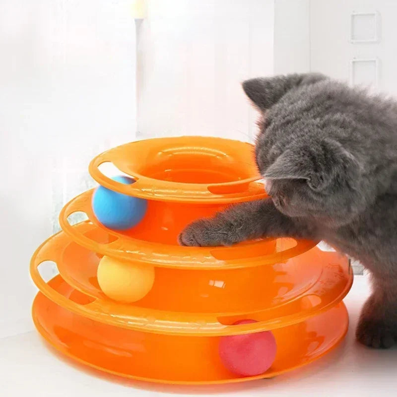 Tour Balles Roulantes pour Chat