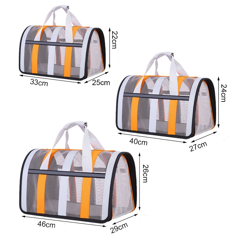 Sac de Transport pour Chat en Toile
