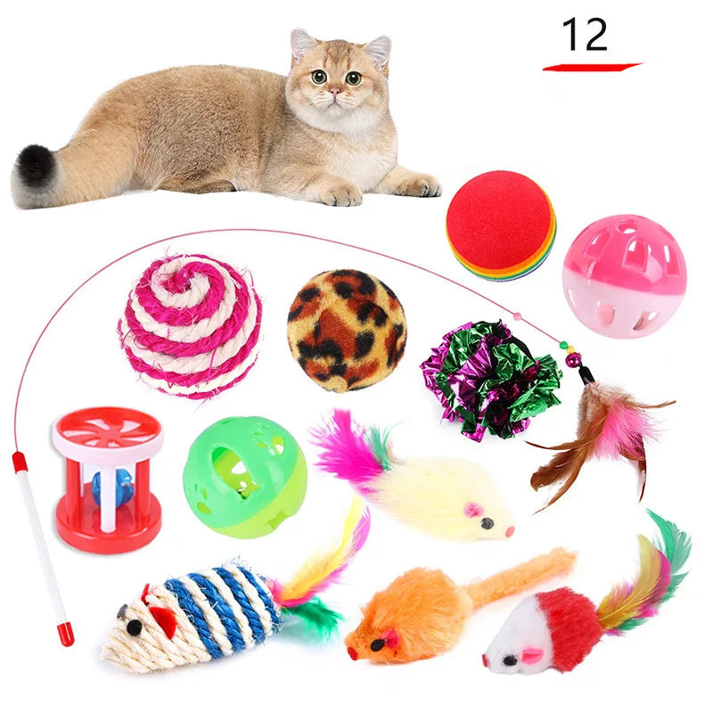 Kit De Jouets Interactifs pour Chat