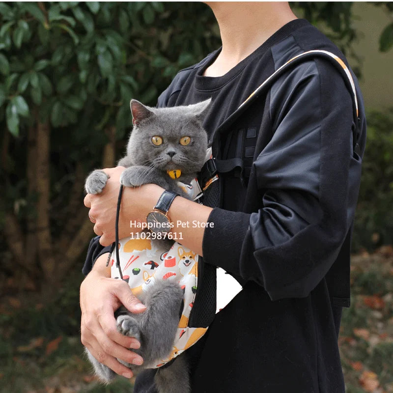 Sac Ventral pour Chat Résistant
