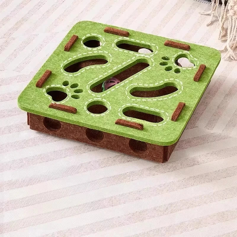 Jouet Puzzle Interactif pour Chat