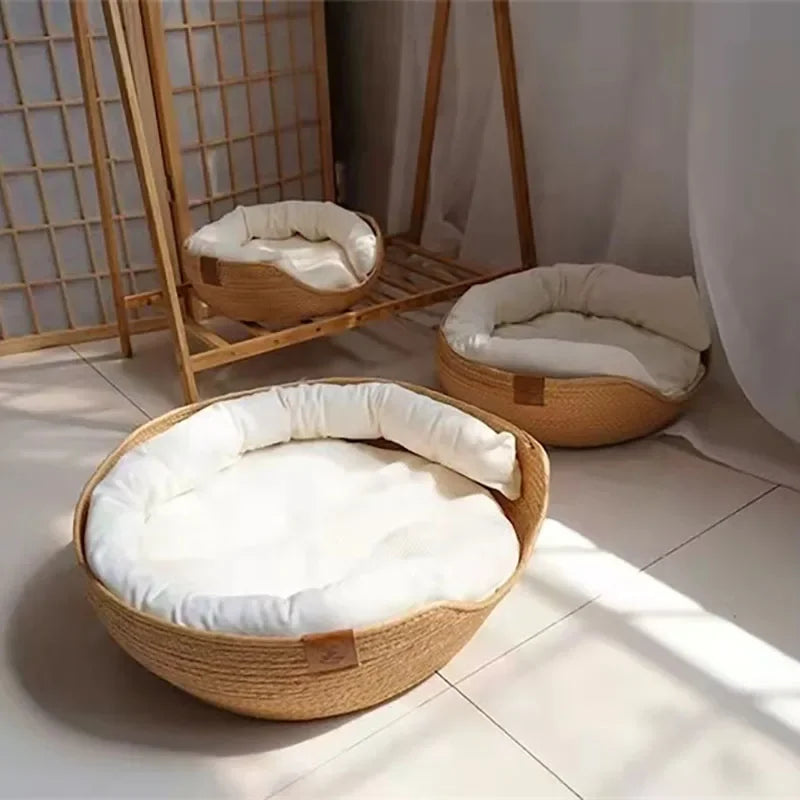 Panier 4 Saisons pour Chat d'Intérieur