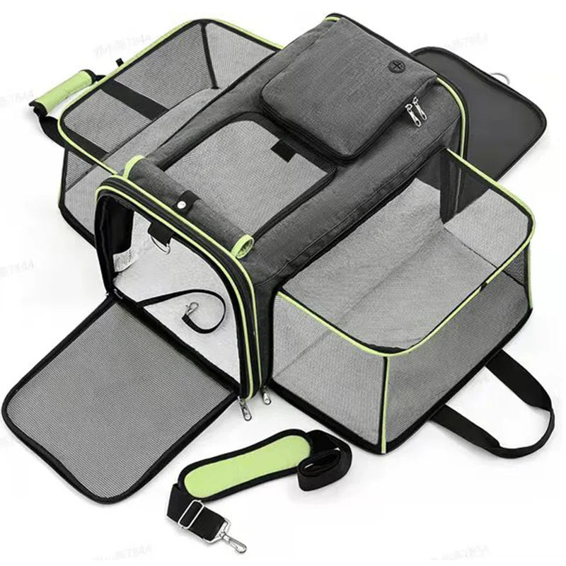 Sac de Voyage pour Chat Expansible