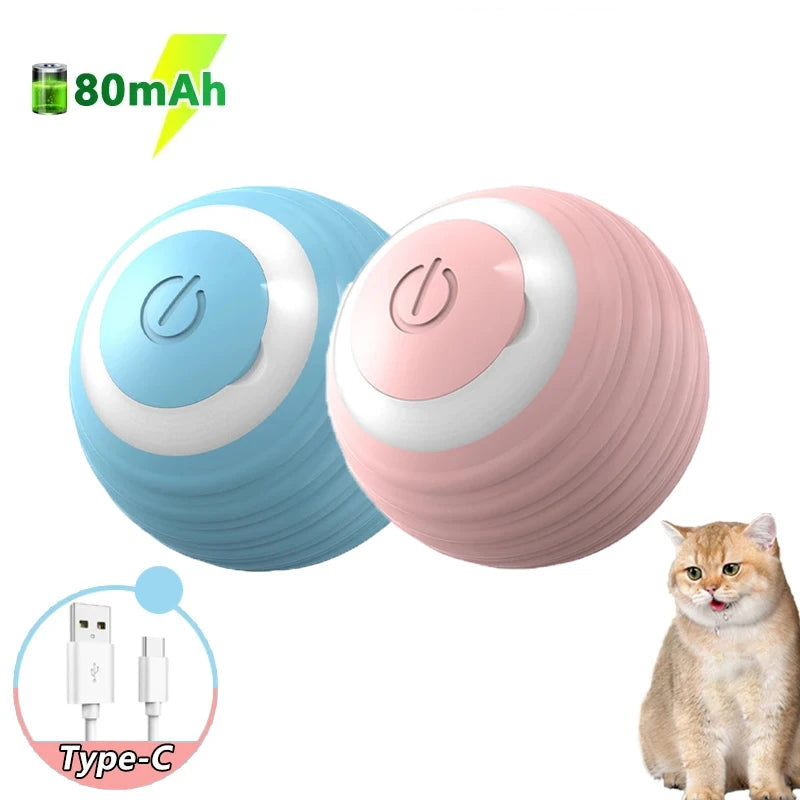 Balle d'Intérieur Interactive pour Chat