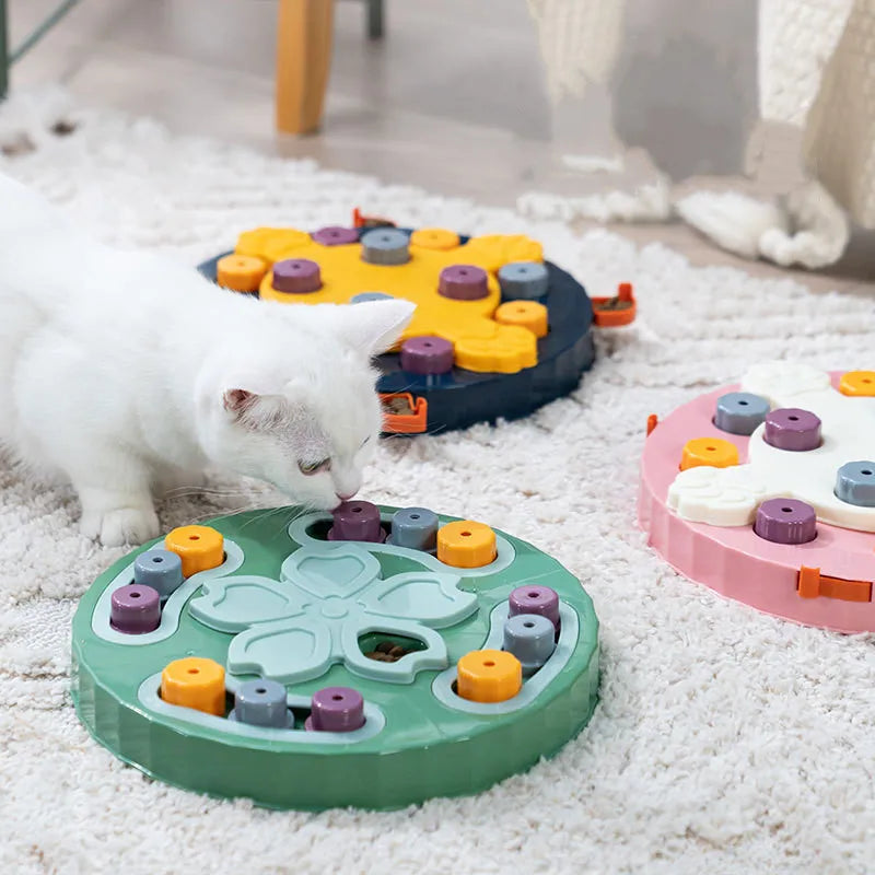 Jouet Interactif Puzzle pour Chat