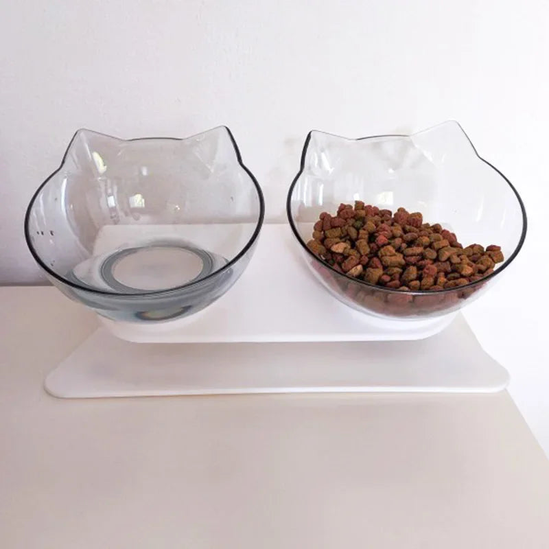Bol Double pour Chat Anti-dérapant