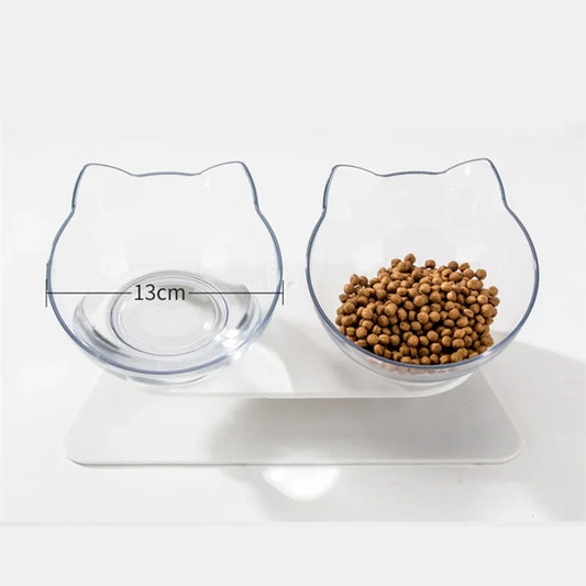 Bol Double pour Chat Anti-dérapant