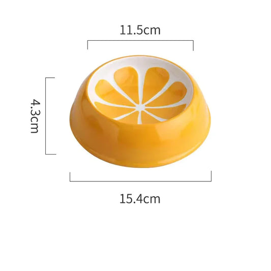 Bol Fruit Design pour Chat