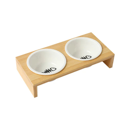 Gamelle Simple ou Double en Bambou et Céramique