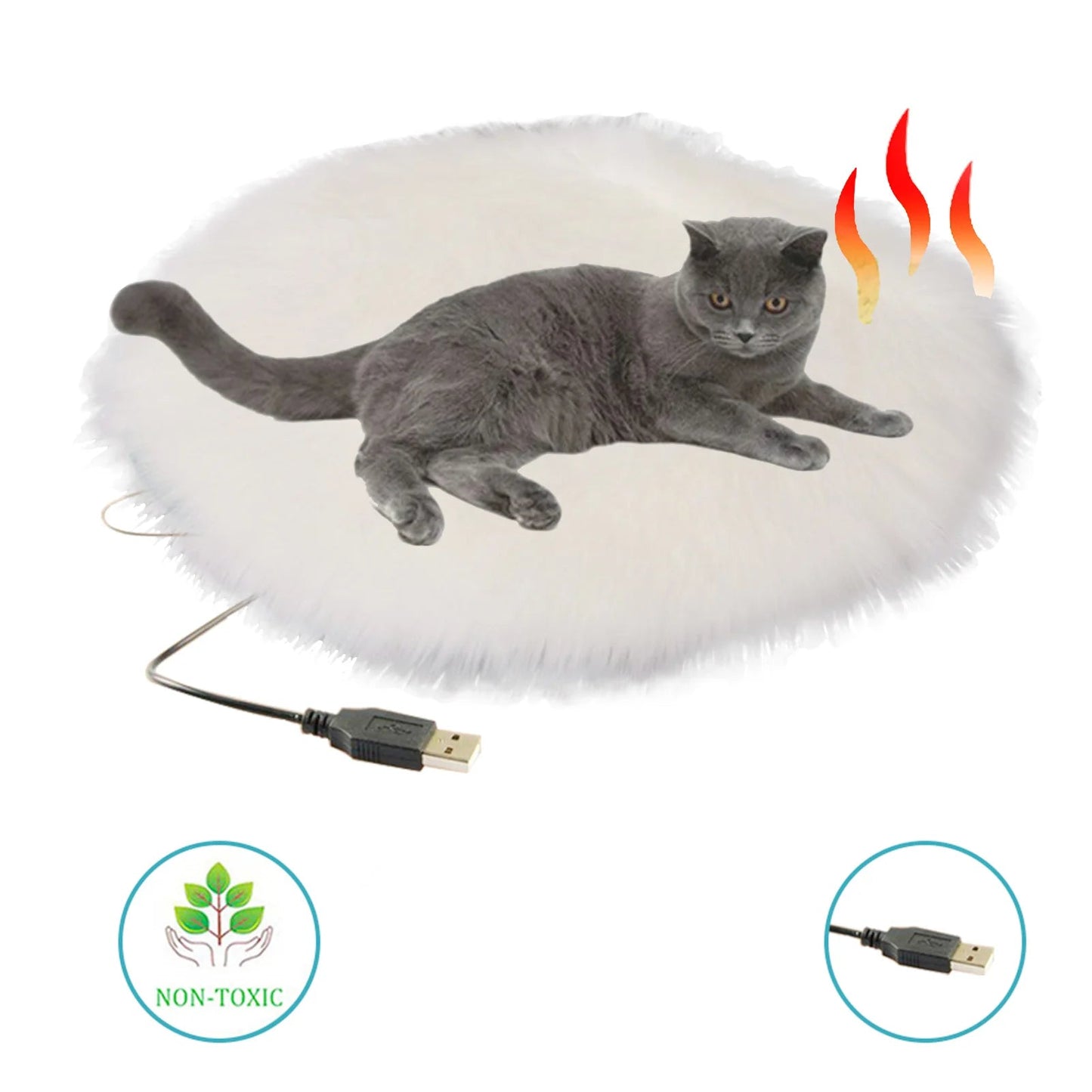 Lit Chauffant USB pour Chat