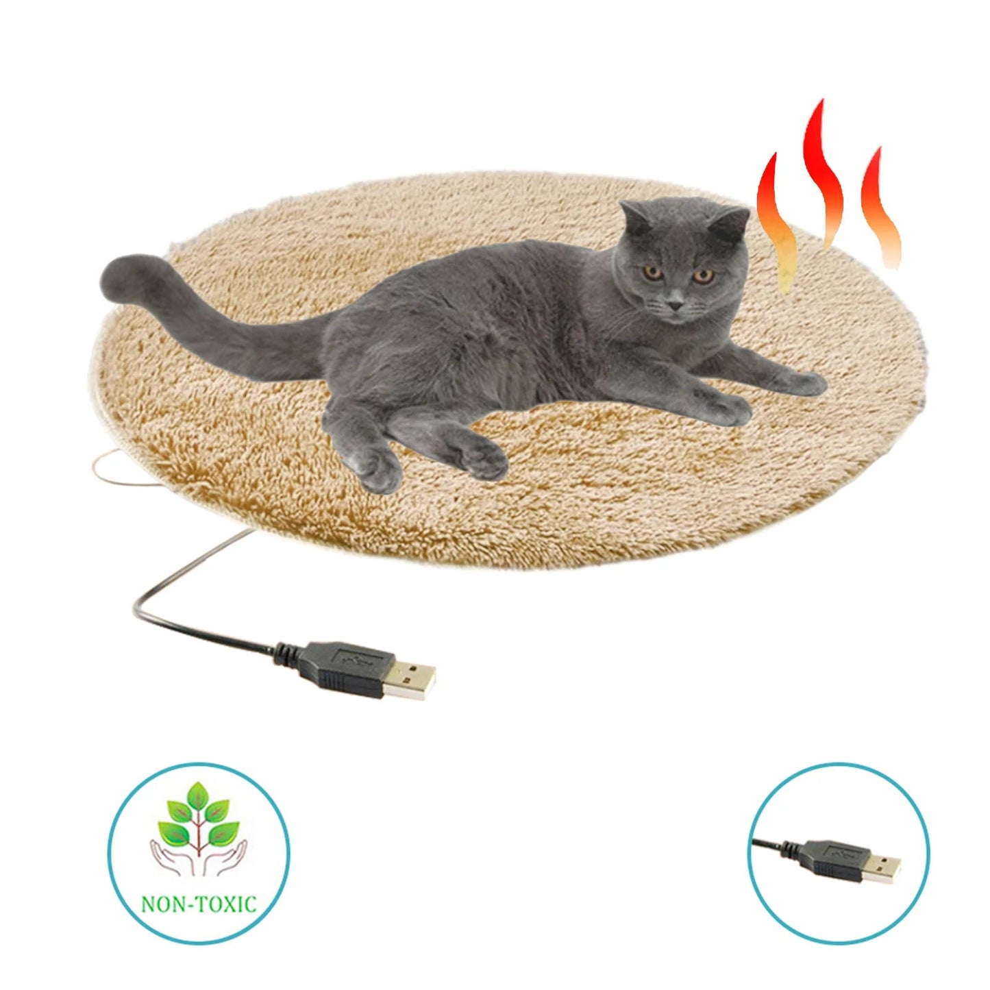 Lit Chauffant USB pour Chat