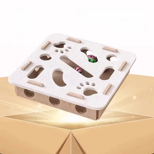 Jouet Puzzle Interactif pour Chat
