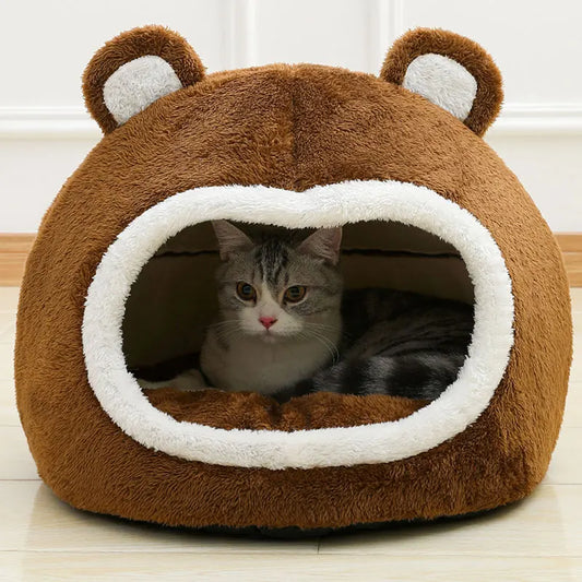 Lit Confortable pour Chat d'Intérieur