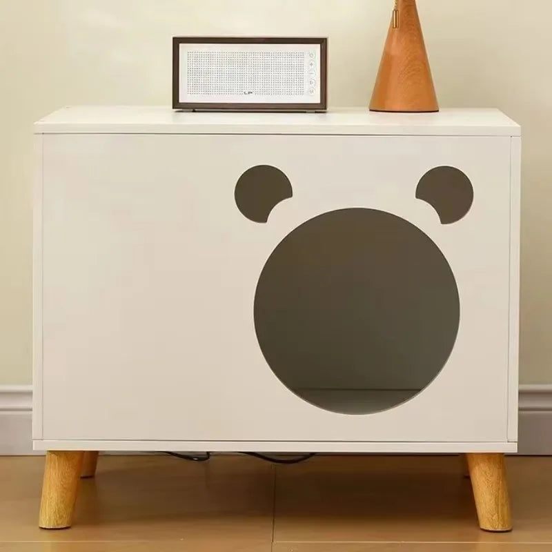 Maison Table de Chavet pour Chat en Bois