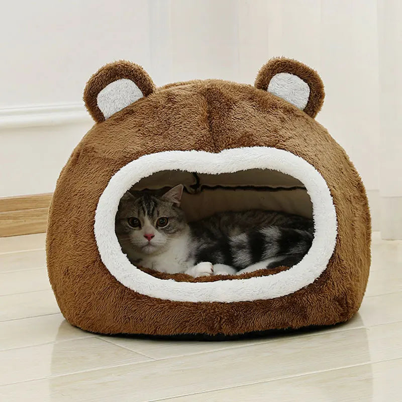 Lit Confortable pour Chat d'Intérieur