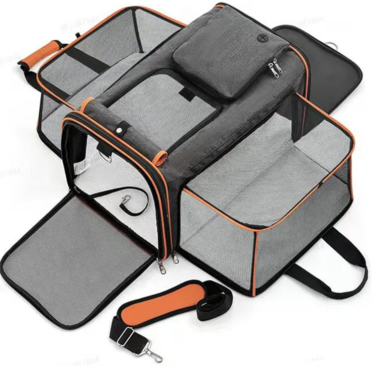 Sac de Voyage pour Chat Expansible