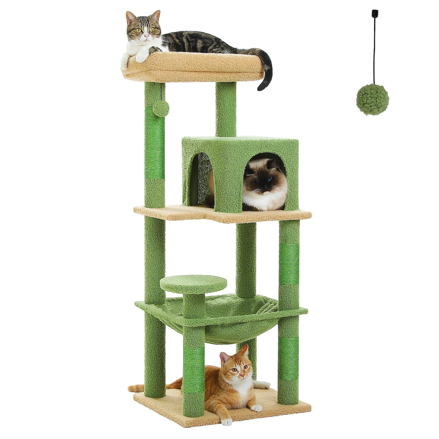 Tour à Chat 5 Niveaux