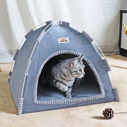 Cabane été ou hiver pour Chat