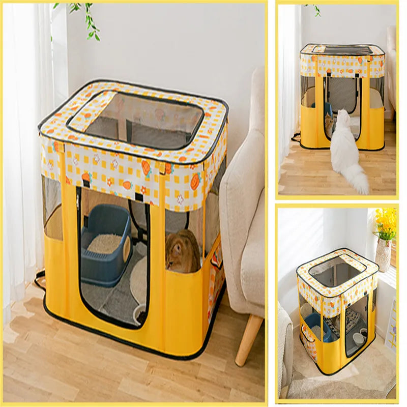 Grande Cabane pour Chat d'Intérieur