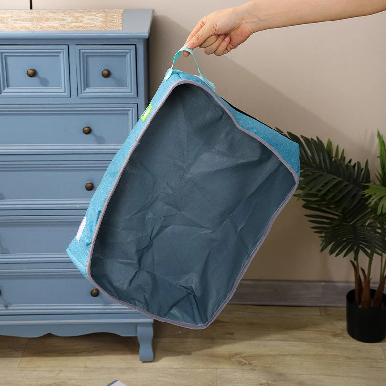Bac à Litière Pliable et Portable pour Chat