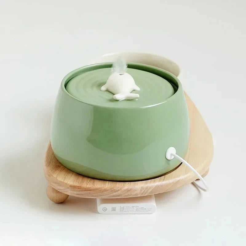 Fontaine à Eau en Céramique pour Chat