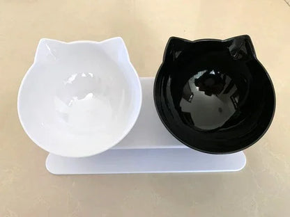 Bol Double pour Chat Anti-dérapant