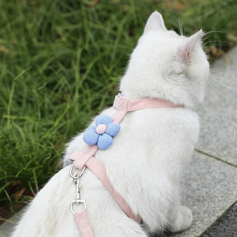 Harnais Fleur pour chat