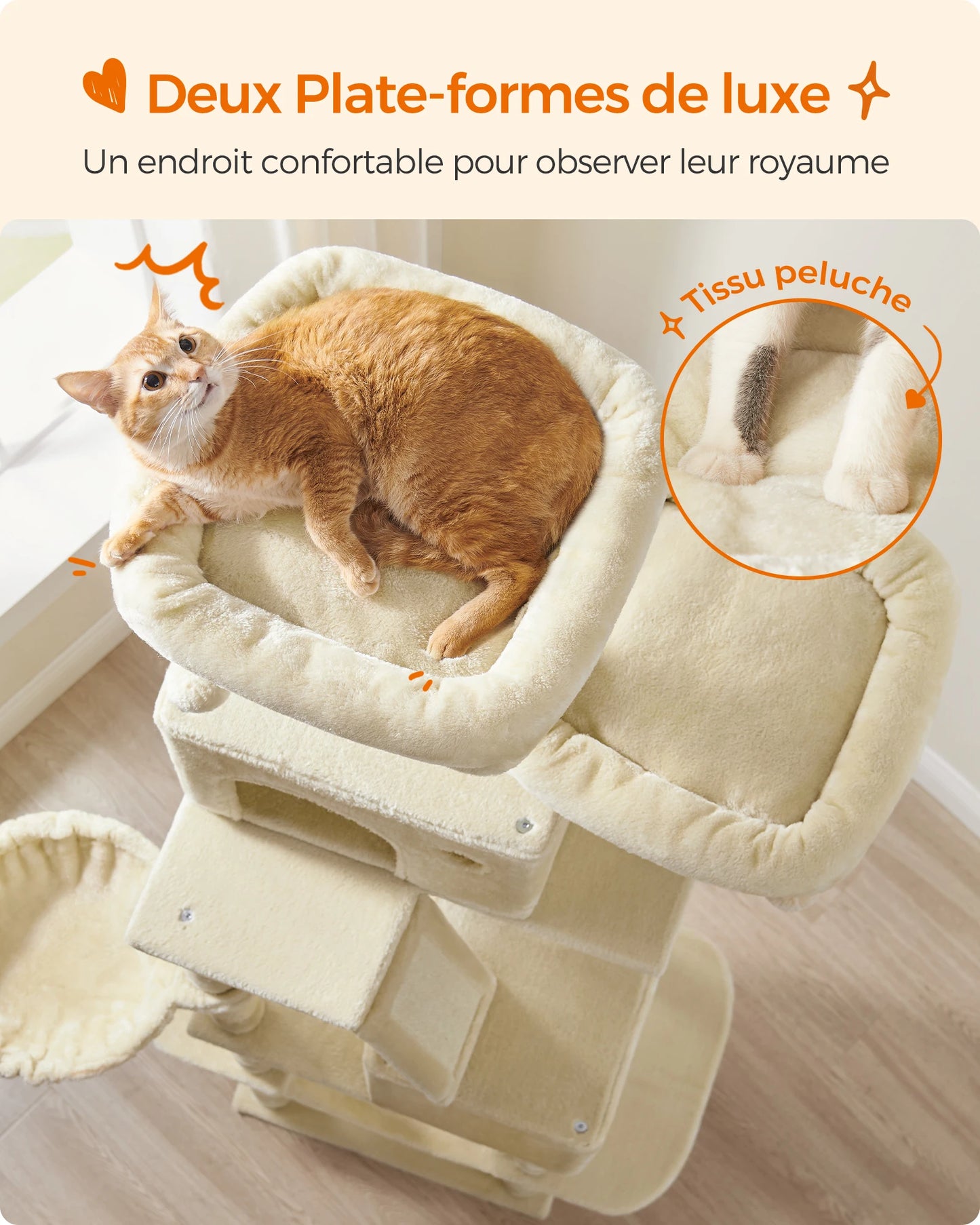 Grand Arbre à Chat 206cm